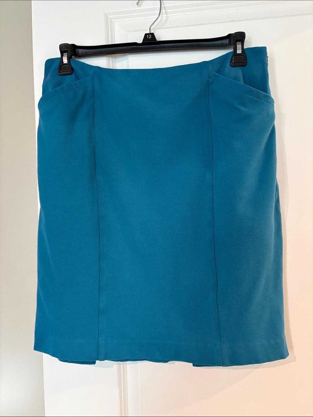 CAbi Teal Pencil Skirt
